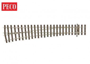 Peco SL-U1189 Weiche, großer Radius, linke Hand 