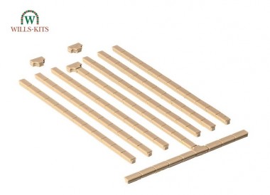 Peco SS87 Kabelschächte Beton H0 