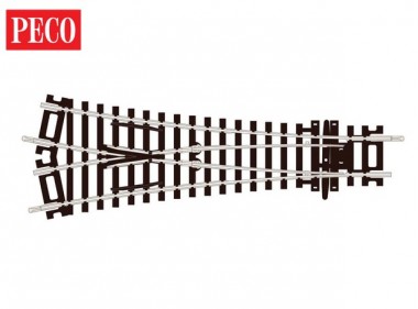 Peco ST-247 Y-Weiche, mittlerer Radius  