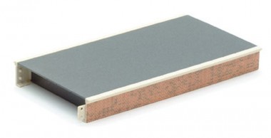 Peco ST-290 Bahnsteigteil Ziegelstein 