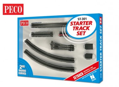Peco ST-301 Spur N Starter-Set Code 80   