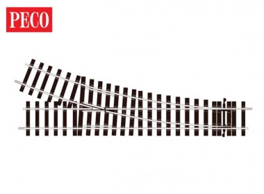Peco ST-U750 Unifrog Rechte Hand Weiche 
