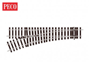 Peco ST-U751 Unifrog Linke Hand Weiche 