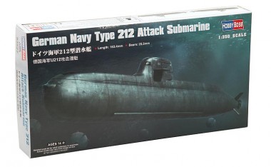 HobbyBoss 83527 German Navy Type 212 Attack Submarine 