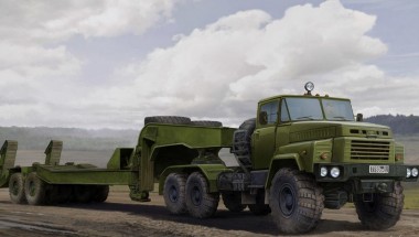 HobbyBoss 85523 Russian KrAZ-260B & CHMZAP-9990 