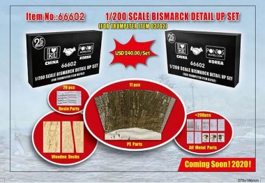 Trumpeter 366602 DKM Bismarck, Aufrüstsatz 