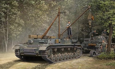 Trumpeter 750389 Deutscher Bergepanzer IV 