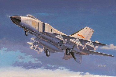 Trumpeter 752847 J-8IIF Finback - chinesischer Kampfjet 