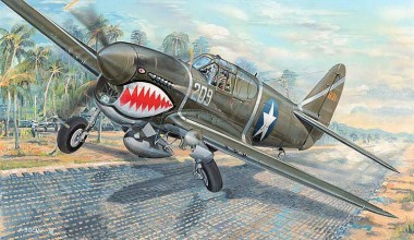 Trumpeter 753227 P-40F War Hawk 
