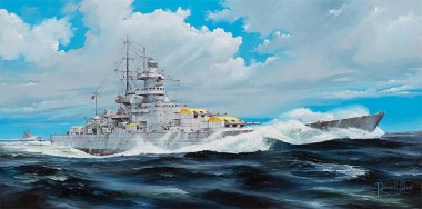 Trumpeter 753714 German Battleship Gneisenau 03714 