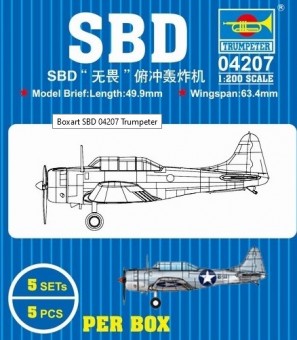 Trumpeter 754207 SBD  - 5er Set 