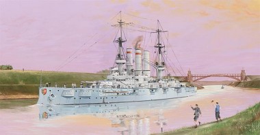 Trumpeter 755355 Schleswig-Holstein Battleship 1908 