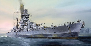 Trumpeter 755767 Deutscher Kreuzer Prinz Eugen, 1945 