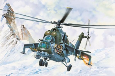 Trumpeter 755812 Mil Mi-24D Hind-D 