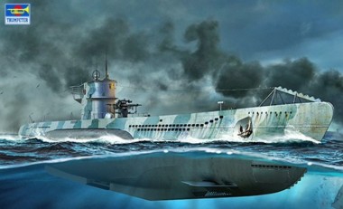 Trumpeter 755912 DKM Navy Typ VII-C U-Boot  05912 