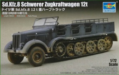 Trumpeter 757403 Sd.Kfz. 8, Schwerer Zugkraftwagen 12t. 