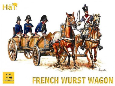 HäT - Hat Toy Soldiers 8102 Napoleonic Wurst Wagen  