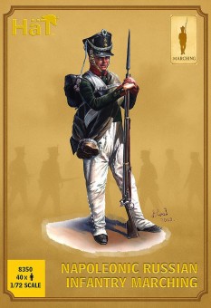 HäT - Hat Toy Soldiers 8350 Russische Infanterie, marschierend  