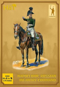 HäT - Hat Toy Soldiers 8352 Russische Infanterie, Kommando  