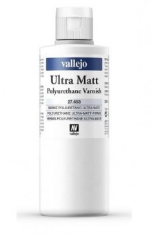 Vallejo 27653 Polyurethan-Lack, Ultra Matt, 200 ml  