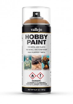 Vallejo 28015 Spray: Wüstengelb 400ml 