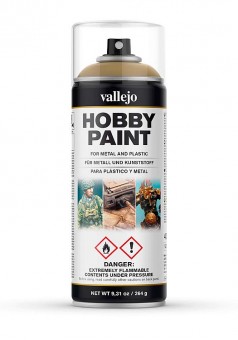Vallejo 28022 Spray: Hellbraun (Dead Flesh) 400ml 