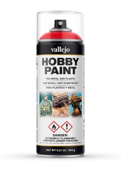 Vallejo 28023 Spray: Blutrot (Bloody Red) 400ml 