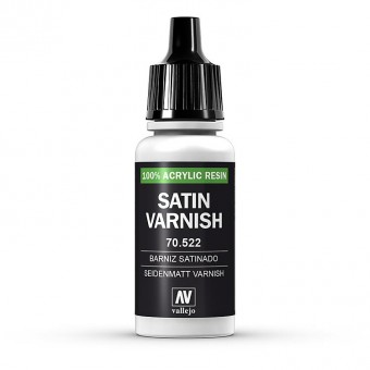 Vallejo 70522 Klarlack seidenmatt, 17 ml 