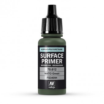 Vallejo 70612 Surface Primer: NATO Grün 17 ml 
