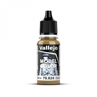 Vallejo 70824 Dt. Tarnung, Ockerorange matt, 17 ml 