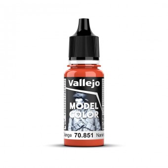 Vallejo 70851 Neonorange matt, 17 ml 