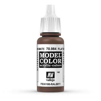 Vallejo 70984 RAL8011 Terrabraun dunkel, matt, 17 ml 