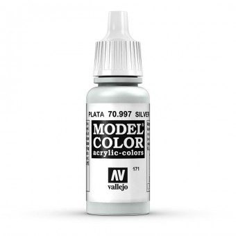 Vallejo 70997 Silber metallic, 17 ml 