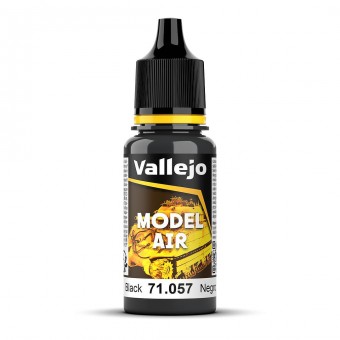 Vallejo 71057 RAL9004 Schwarz, 17 ml 