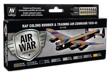 Vallejo 71145 RAF Bomber&Training 1939-45, 8 x 17 ml 