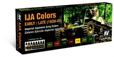 Vallejo 71160 Set: IJA Farben 1939-1945, 8 x 17 ml 