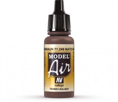 Vallejo 71249 NATO Braun, 17 ml 