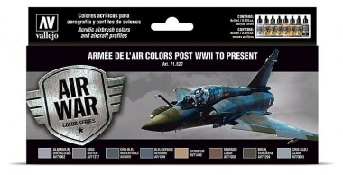 Vallejo 71627 Farbset: WWII Armee de l'Air 8x 17ml 