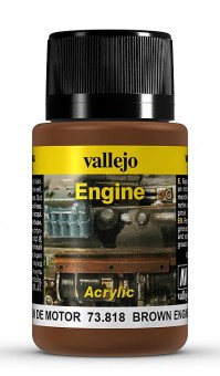 Vallejo 73818 Braune Ruß-Flecken, 40 ml 