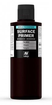 Vallejo 74602 Schwarz, 200 ml 