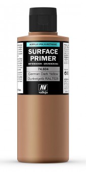 Vallejo 74604 Primer: RAL7028 Dunkelgelb, 200 ml 
