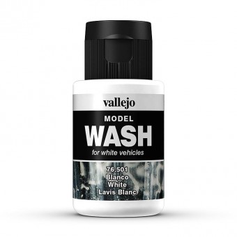 Vallejo 76501 Model Wash: Weiß 35ml 