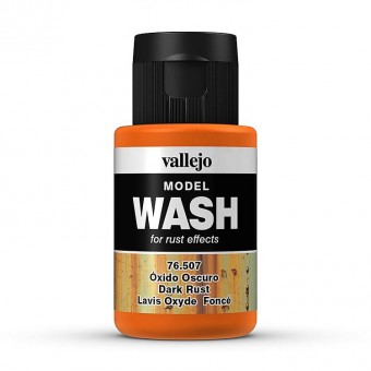Vallejo 76507 Model Wash: Dunkler Rost 35ml 
