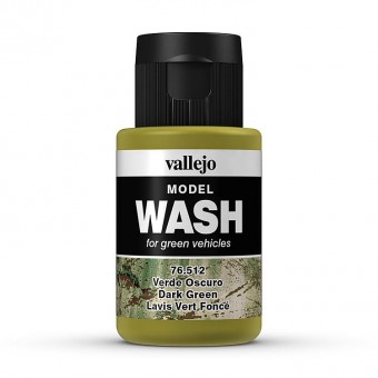 Vallejo 76512 Dunkelgrün, 35 ml - Model Wash 
