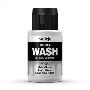Vallejo 76515 Hellgrau, 35 ml - Model Wash 