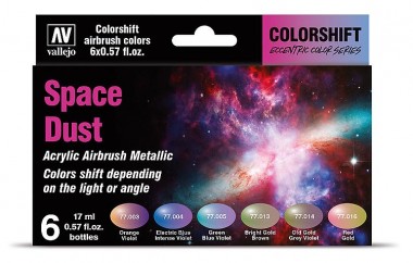 Vallejo 77091 Farb-Set, Space Dust - Colorshift 