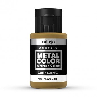 Vallejo 77725 Gold, 32 ml - Metal Color 