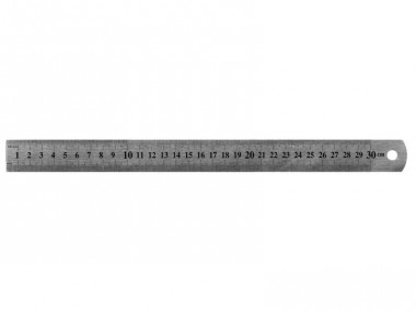 Schönwitz 11438 Stahllineal 300mm inch und cm Skalierung 