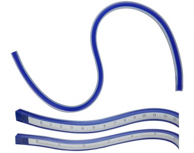 Schönwitz 11440 Kurvenlineal Lineal flexibel 300mm 30cm 