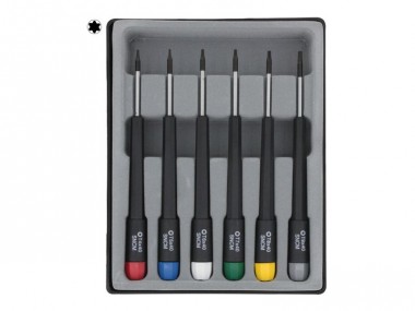 Schönwitz 12467 Torx T-Profil Schraubendreher Set 6 tlg. 
